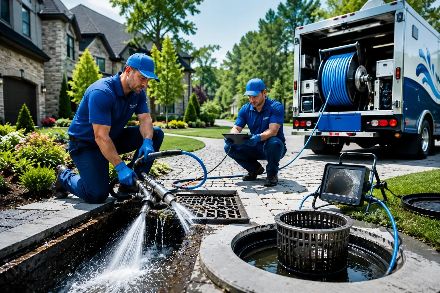 Local outdoor drain cleaning professionals in Westport, CT